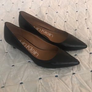 Womens Calvin Klein Black High Heels Size 9